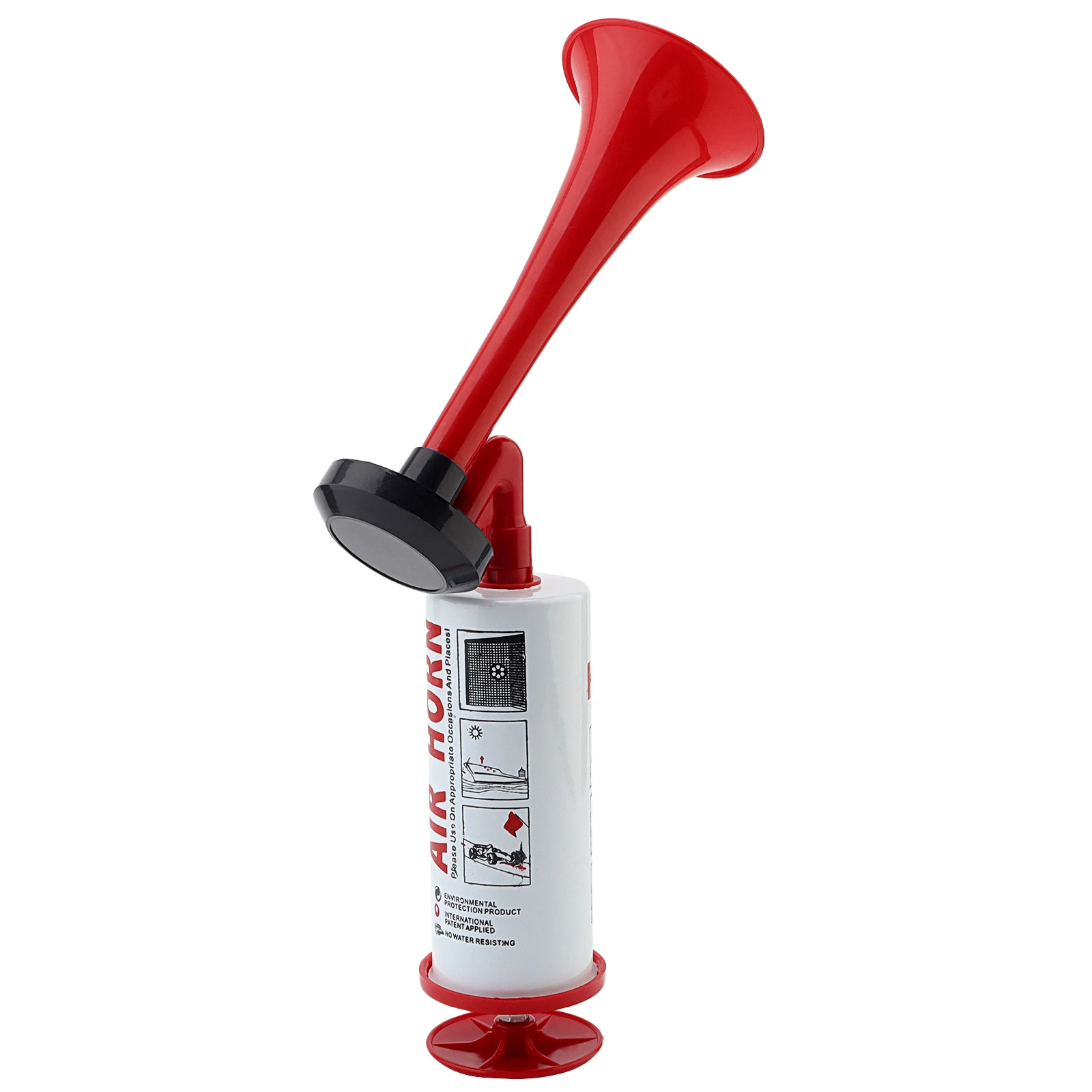 Aluminum&ABS Handheld Air Pump Horn 120DB Loud Noise Maker Portable Marine Signal Safety Alarm Horn for Boats Car Sporting Event
Aluminum&ABS Handheld Air Pump Horn 120DB Loud Noise Maker Portable Marine Signal Safety Alarm Horn for Boats Car Sporting Event