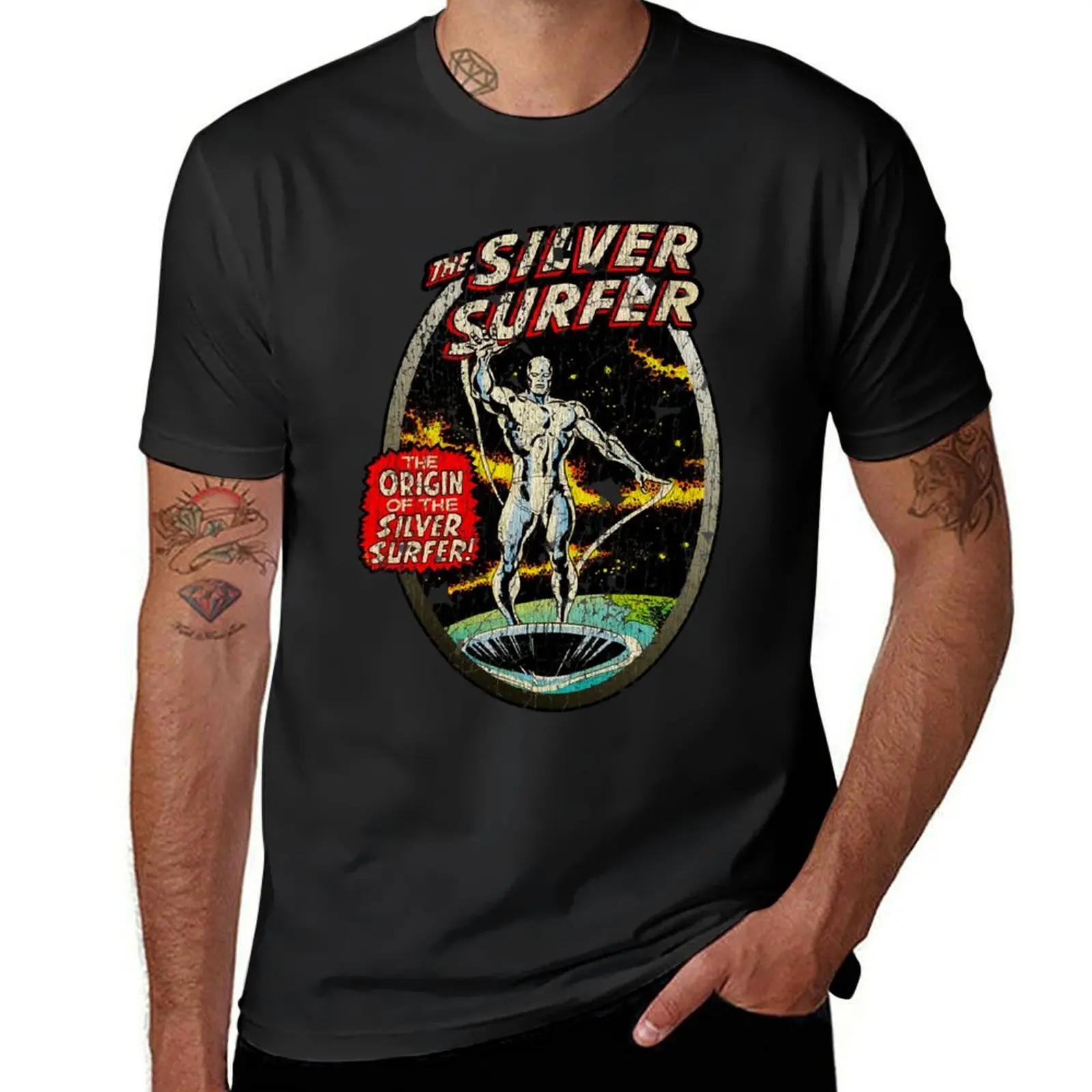 Silver Surf 1978 Cartoons Vintage T-Shirt blacks summer clothes mens vintage t shirts
Silver Surf 1978 Cartoons Vintage T-Shirt blacks summer clothes mens vintage t shirts