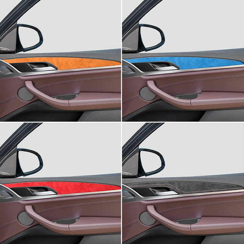 For BMW X3 G01 G08 X4 G02 Door Inner Handle Decorative Trim Frame Sticker Car Interior Tuning Accessories Made of Alcantara 4Pcs
For BMW X3 G01 G08 X4 G02 Door Inner Handle Decorative Trim Frame Sticker Car Interior Tuning Accessories Made of Alcantara 4Pcs