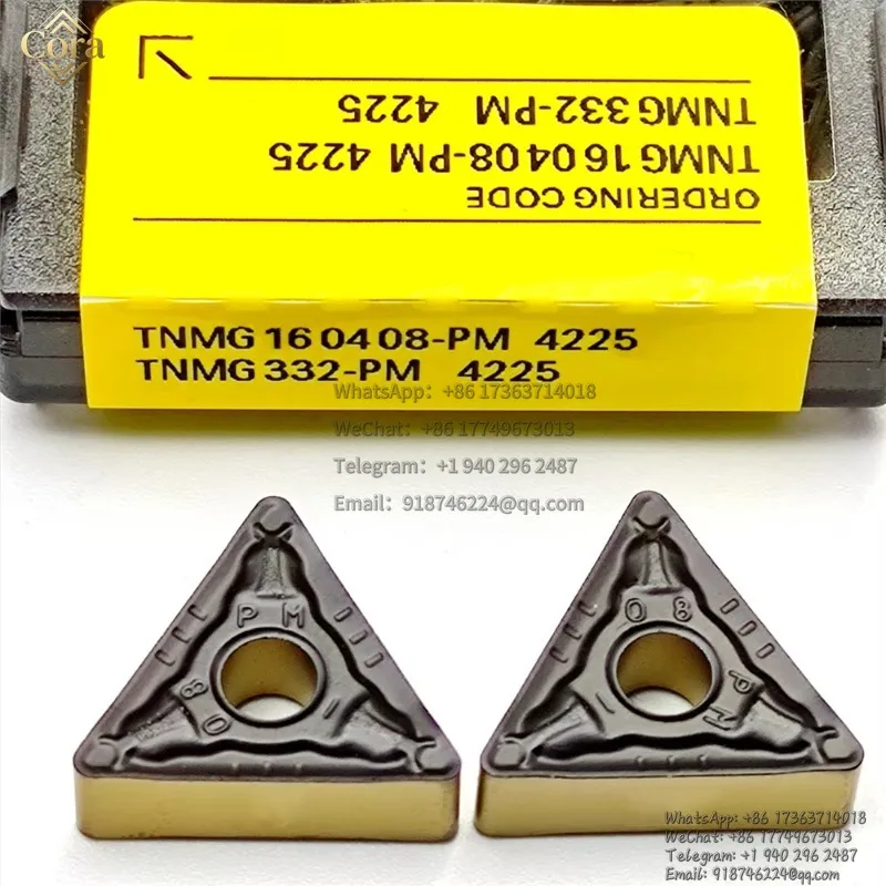 Carbide Insert TNMG160408 TNMG160404 PM4225 High Quality External Turning Tool TNMG 160408 160404 PM 4225 Lathe Tool
Carbide Insert TNMG160408 TNMG160404 PM4225 High Quality External Turning Tool TNMG 160408 160404 PM 4225 Lathe Tool