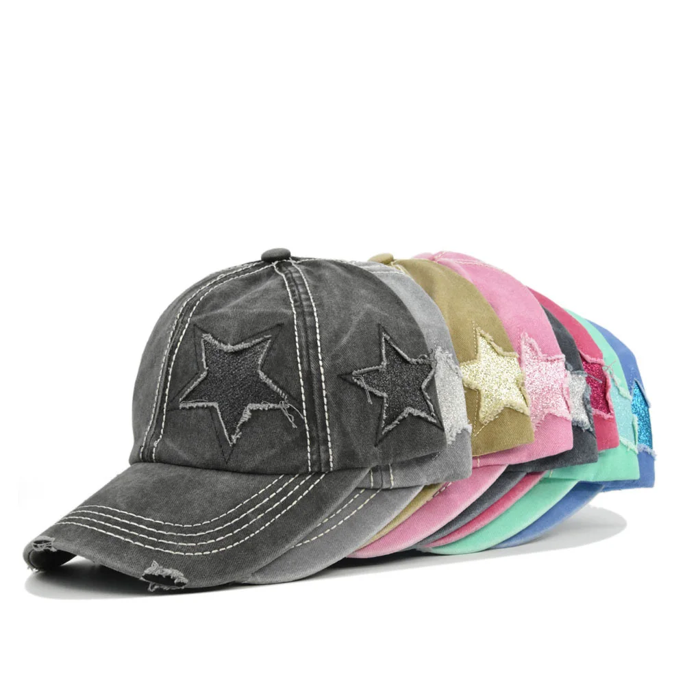 Dropshipping Fashion Hip Hop Star Pattern Baseball Cap Men Women Spring Summer Patch Distressed Cap Denim Style Baseball Caps
Dropshipping Fashion Hip Hop Star Pattern Baseball Cap Men Women Spring Summer Patch Distressed Cap Denim Style Baseball Caps