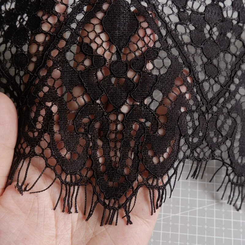 5 /10 Pieces, 14CM Wide, New Exquisite Embroidery Eyelashes Lace Decal High-end Wedding Dresses, Clothing, Decorative Materials
5 /10 Pieces, 14CM Wide, New Exquisite Embroidery Eyelashes Lace Decal High-end Wedding Dresses, Clothing, Decorative Materials