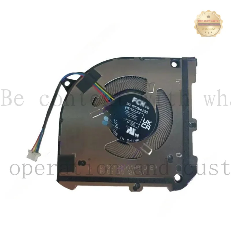 YD RComputer Cooling CPU Fan For ASUS Vivobook S5402ZA M5402 S5602 QA M5602RA DC 12V Notebook PC Cooler DFSCK22D05883D 13N1-EUP0
YD RComputer Cooling CPU Fan For ASUS Vivobook S5402ZA M5402 S5602 QA M5602RA DC 12V Notebook PC Cooler DFSCK22D05883D 13N1-EUP0