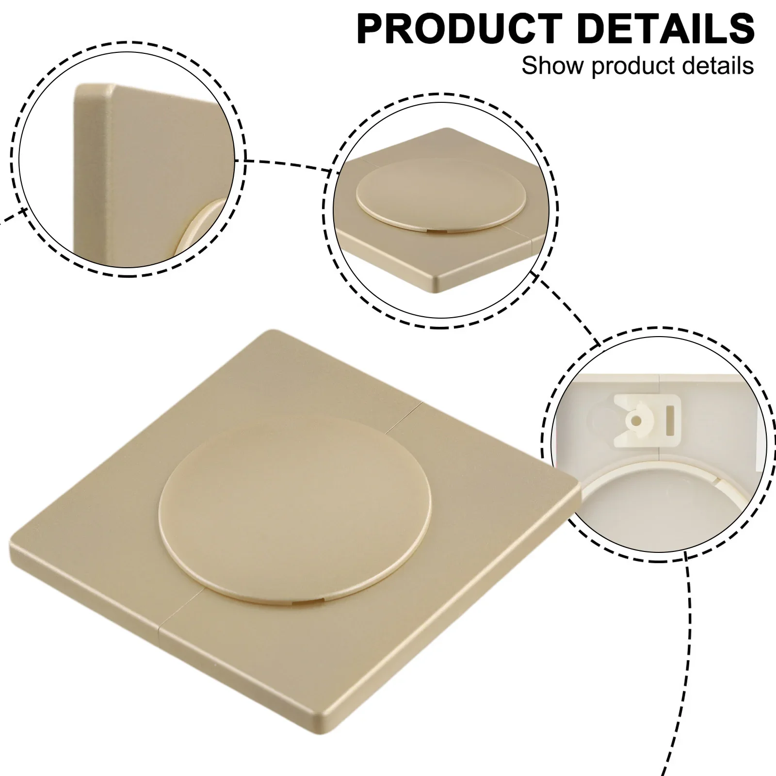 1Pc Wall Hole Decorative Cover Practical Wall Wire Hole Covers Panel Vents Decor Cap Wall Hole Ornament Hardware Dust Pipe Plug
1Pc Wall Hole Decorative Cover Practical Wall Wire Hole Covers Panel Vents Decor Cap Wall Hole Ornament Hardware Dust Pipe Plug