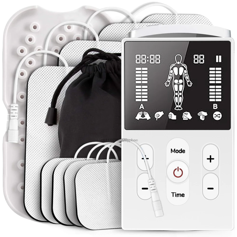 TENS Unit EMS Stimulator for Pain Relief Muscle Recovery Therapy - Portable Body-Toning Device Home Use Fitness Equipment
TENS Unit EMS Stimulator for Pain Relief Muscle Recovery Therapy - Portable Body-Toning Device Home Use Fitness Equipment
