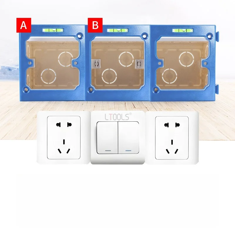 Spliceable 86 Type Socket Slotting Mold Wooden Panel Drilling Template ABS Countersunk Slotted Woodworking Square Switch Cutting
Spliceable 86 Type Socket Slotting Mold Wooden Panel Drilling Template ABS Countersunk Slotted Woodworking Square Switch Cutting