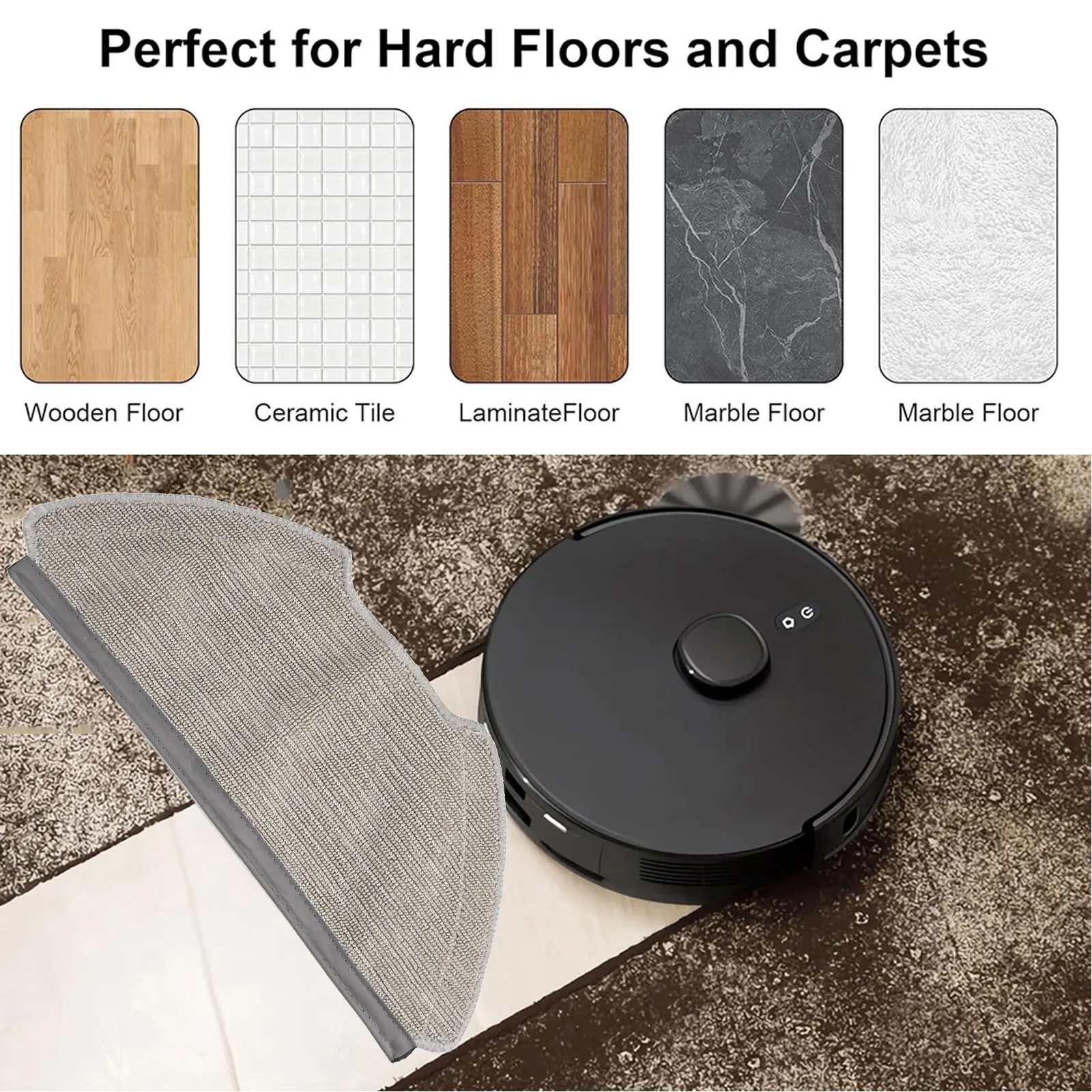 Замена подушечек для швабры, специально разработанная для моделей AIRROBO. Улучшает мощность всасывания и эффективность. Продаются в наборах из четырех человек.
Замена подушечек для швабры, специально разработанная для моделей AIRROBO. Улучшает мощность всасывания и эффективность. Продаются в наборах из четырех человек.