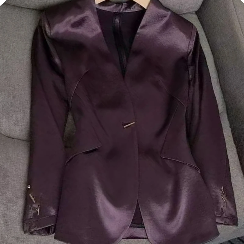 Radiant and Colorful Women's Clothing 2026 New Spring and Summer Stylish Suit Jacket, A Slim and Stylish Designer Mini Blazers
Radiant and Colorful Women's Clothing 2026 New Spring and Summer Stylish Suit Jacket, A Slim and Stylish Designer Mini Blazers