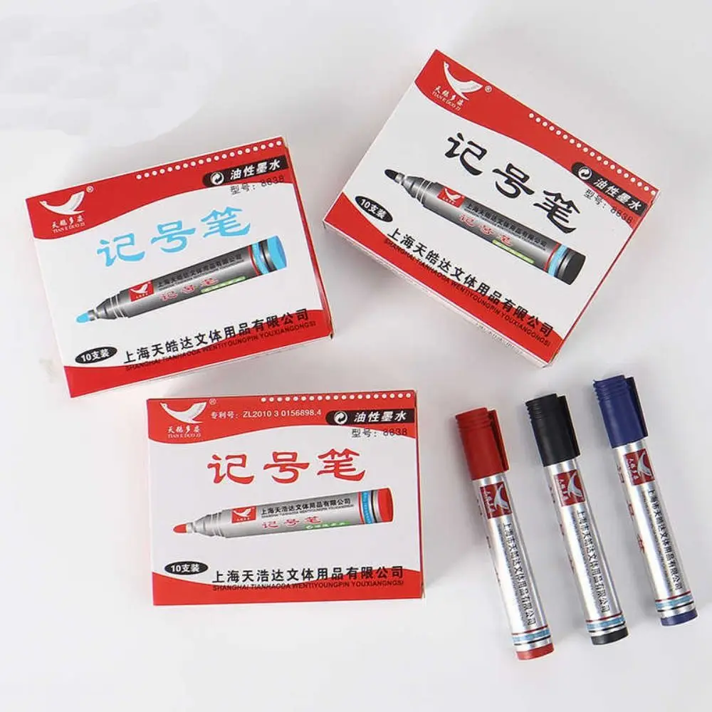 10Pcs/Box Useful Graphic Drawing White Marker Pen Artist Quick-drying Art Markers Permanent Oil-based Marker Pen Graffiti Pens
10Pcs/Box Useful Graphic Drawing White Marker Pen Artist Quick-drying Art Markers Permanent Oil-based Marker Pen Graffiti Pens