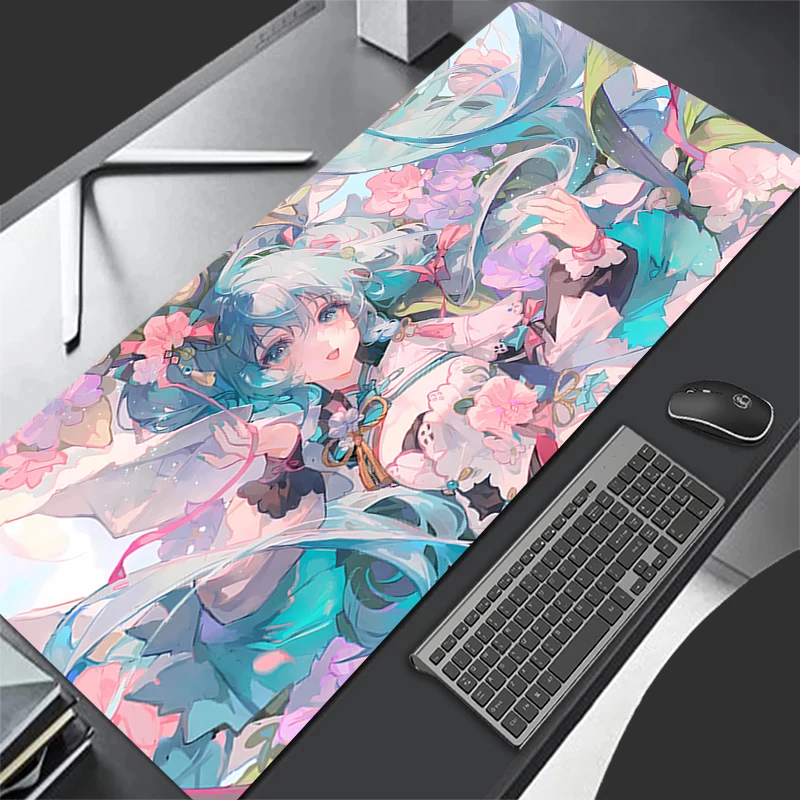 H-Hatsune Miku Mouse pad large anti-slip game Mouse mat computer accessories keyboard pad PC carpet Anime girl Mousepad Kawaii
H-Hatsune Miku Mouse pad large anti-slip game Mouse mat computer accessories keyboard pad PC carpet Anime girl Mousepad Kawaii
