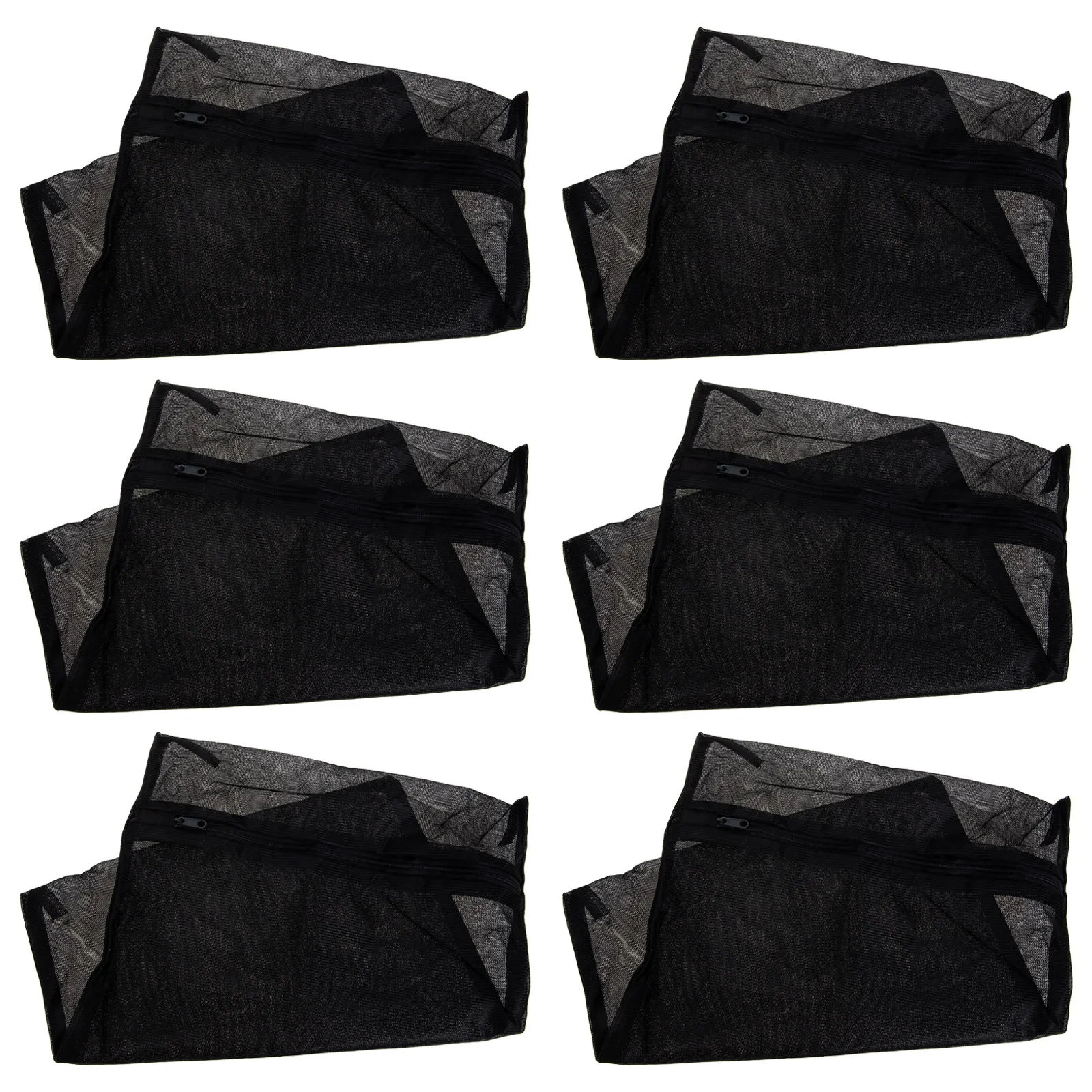 6pcs Mesh Laundry Bags Clothing Washing Bags For Bra Underwear Black Travel Organizer Bag Washer Dryer Protection 
6pcs Mesh Laundry Bags Clothing Washing Bags For Bra Underwear Black Travel Organizer Bag Washer Dryer Protection
