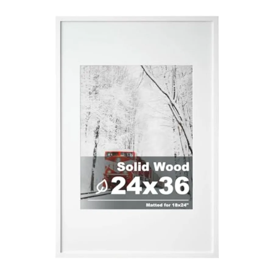 24x36 Solid Wood Picture Frame, Made of Solid Wood Covered by Plexiglass 18x24 with Mat 24x36 without Mat, Poster Frame for Wal
24x36 Solid Wood Picture Frame, Made of Solid Wood Covered by Plexiglass 18x24 with Mat 24x36 without Mat, Poster Frame for Wal