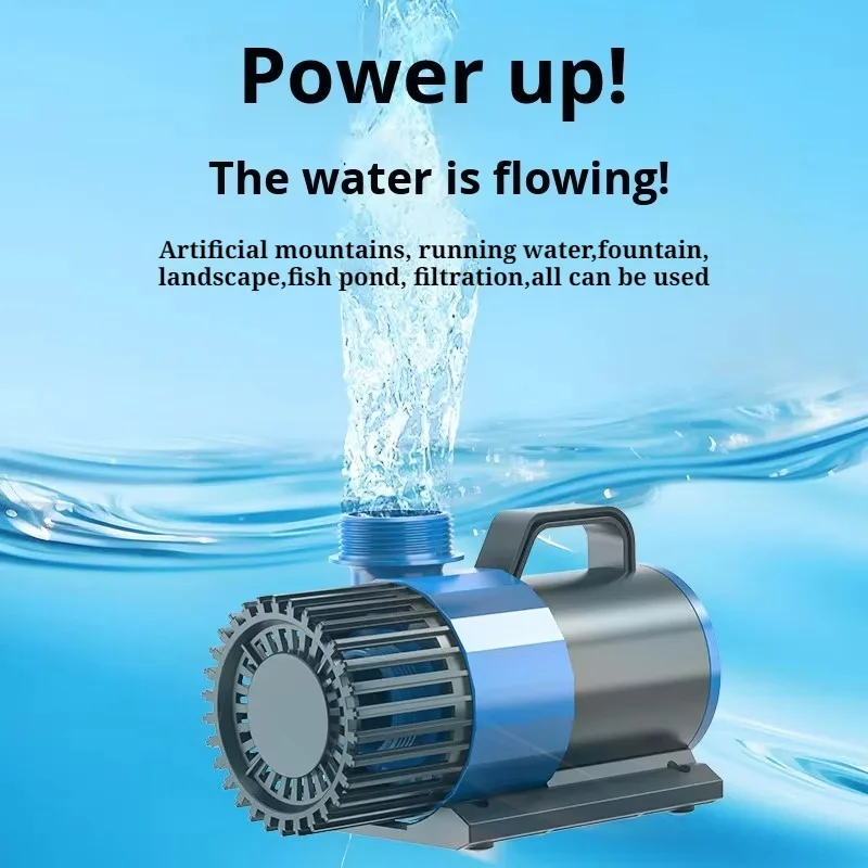 Fish Tank Filtration Ultra Quiet Variable Frequency Low-voltage Pumping Submersible Pond Circulating Water Pump
Fish Tank Filtration Ultra Quiet Variable Frequency Low-voltage Pumping Submersible Pond Circulating Water Pump