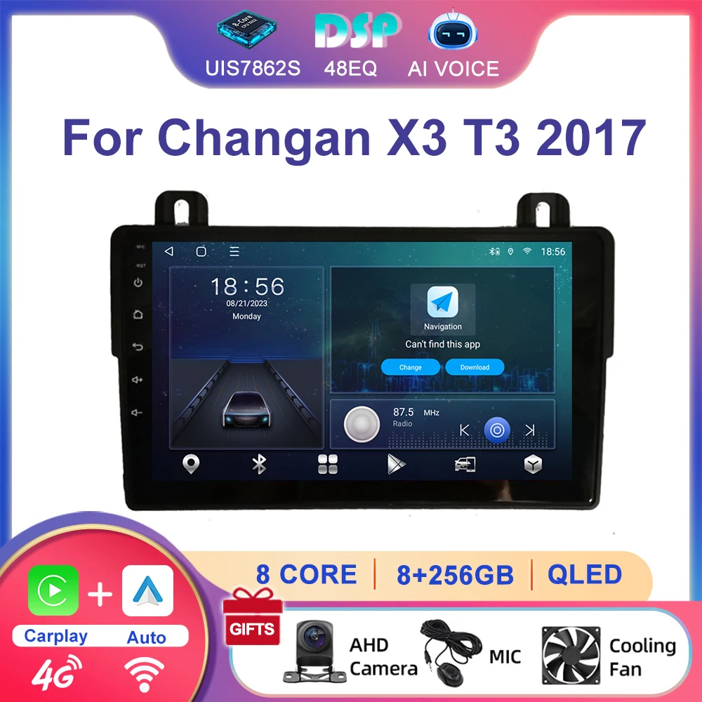 Witfighter 9" Android Car Radio 4+64G 6+128G Wireless Carplay Android Auto GPS Wifi FM RDS Stereo Player for Changan X3 T3 2017
Witfighter 9" Android Car Radio 4+64G 6+128G Wireless Carplay Android Auto GPS Wifi FM RDS Stereo Player for Changan X3 T3 2017