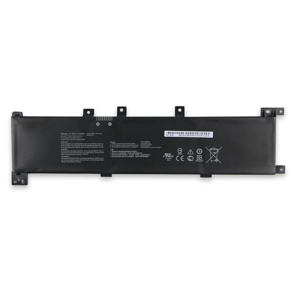 Replacement Battery B31N1635 For ASUS VivoBook 17 X705UA X705NC X705UB X705UV
Replacement Battery B31N1635 For ASUS VivoBook 17 X705UA X705NC X705UB X705UV