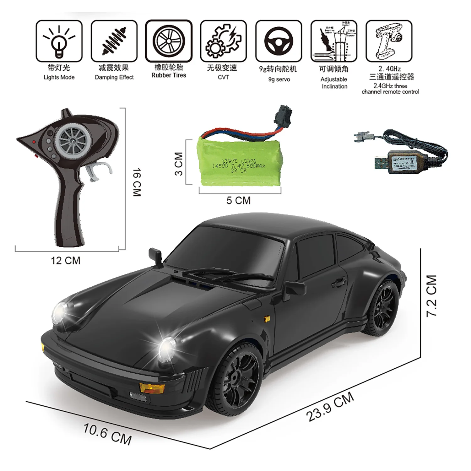 1/18 Мини RC Drift Car LDRC A98 Радиоуправление Гоночные транспортные средства Моделирование 911 Светодиодный металлический корпус RTR Батарея 9G Сервопривод Игрушка для мальчиков
1/18 Мини RC Drift Car LDRC A98 Радиоуправление Гоночные транспортные средства Моделирование 911 Светодиодный металлический корпус RTR Батарея 9G Сервопривод Игрушка для мальчиков