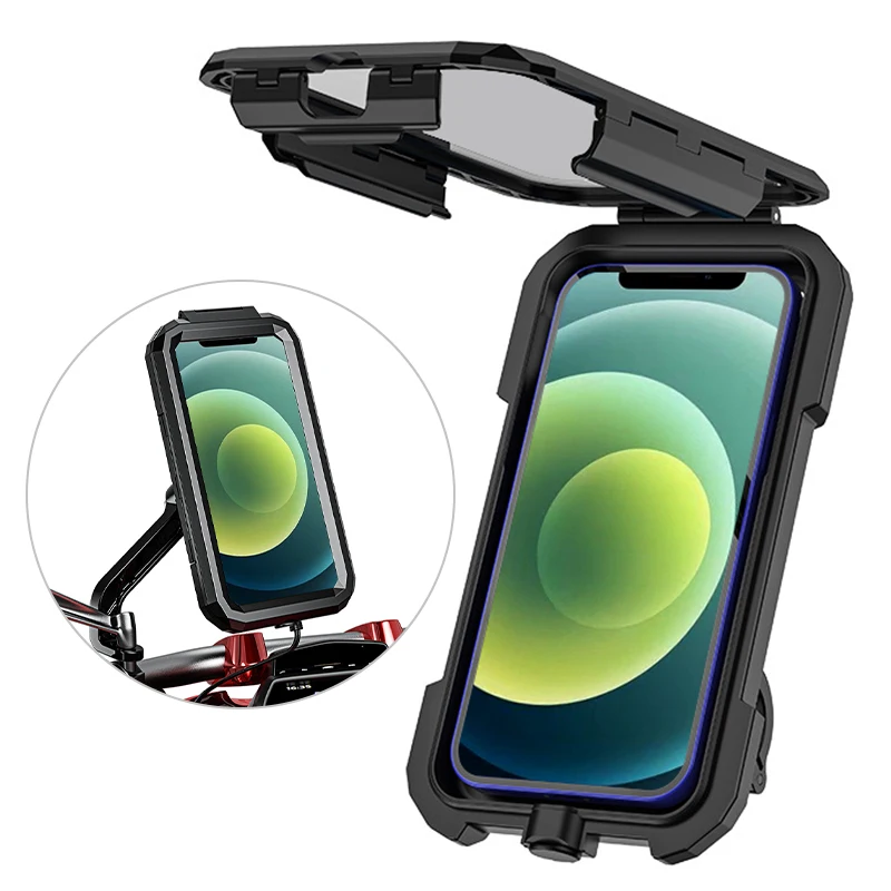 Motorcycle Bike Phone Holder Case Waterproof Handlebar Rearview Mirror Phone Mount Stand for samsung s22 s21 iphone xiaomi
Motorcycle Bike Phone Holder Case Waterproof Handlebar Rearview Mirror Phone Mount Stand for samsung s22 s21 iphone xiaomi