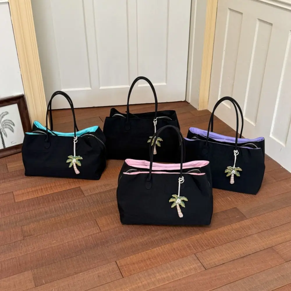 Elegant Nylon Tote Bag Multi-layer Commuting Nylon Shoulder Bag Patchwork Minimalist Multiple Compartments Handbag Computer Use
Elegant Nylon Tote Bag Multi-layer Commuting Nylon Shoulder Bag Patchwork Minimalist Multiple Compartments Handbag Computer Use