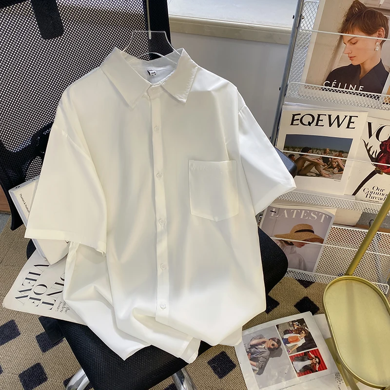 Pure Color Men's Casual Summer irt ort Sve White Loose Fit Versatile Boys' Top Trendy Simple Sle Breathable Skin-Fri...
Pure Color Men's Casual Summer irt ort Sve White Loose Fit Versatile Boys' Top Trendy Simple Sle Breathable Skin-Fri...