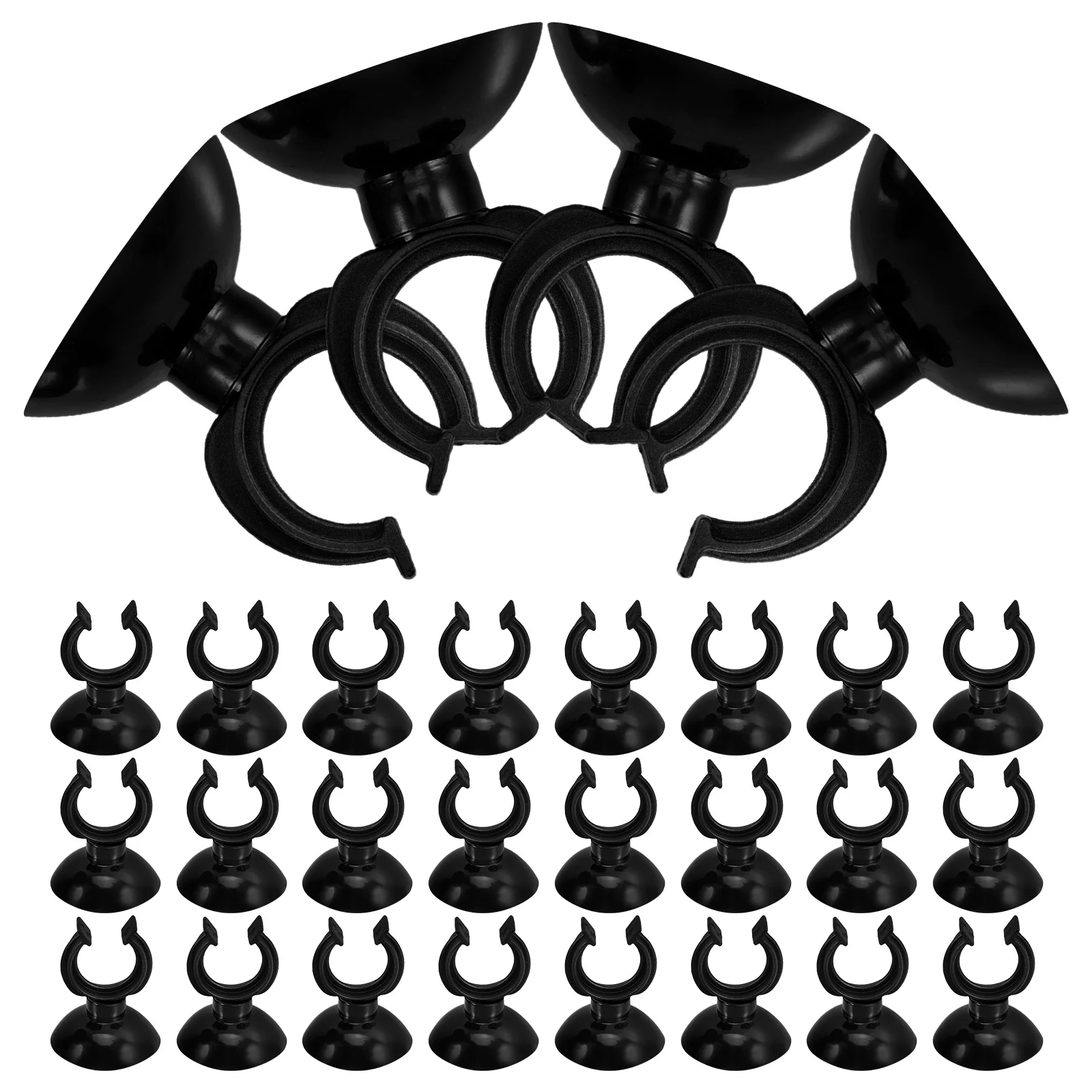 28 Pcs Suction Cups Aquarium Fish Tank Heater Mounts Tubing Clips Thermometer Holder Durable Plastic Easy Installation
28 Pcs Suction Cups Aquarium Fish Tank Heater Mounts Tubing Clips Thermometer Holder Durable Plastic Easy Installation
