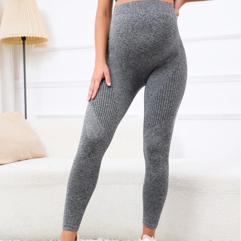 Pregnant Women Casual Yoga Pants Leggings Maternity High Wiast Knitted Ribbed Stretch Belly Support Pregnancy Workout Tights
Pregnant Women Casual Yoga Pants Leggings Maternity High Wiast Knitted Ribbed Stretch Belly Support Pregnancy Workout Tights