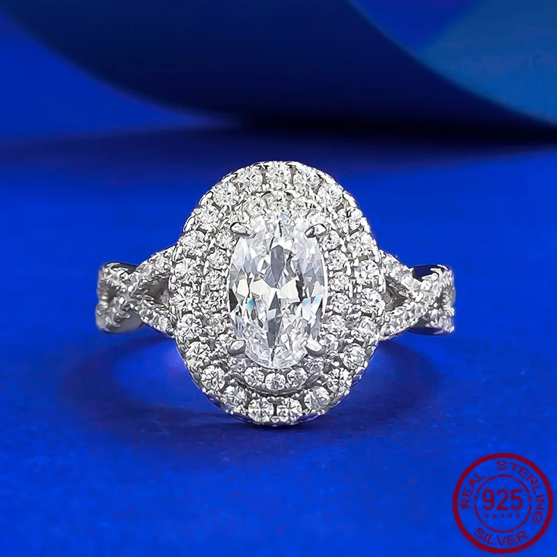 New 925 Silver European and American Style Ring Fashionable and Popular Exquisite Wedding Engagement Finger Ring Wedding Jewelry
New 925 Silver European and American Style Ring Fashionable and Popular Exquisite Wedding Engagement Finger Ring Wedding Jewelry