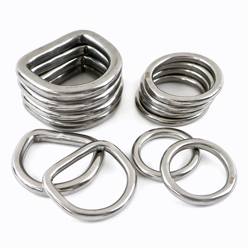 2/5/10Pcs 15-100mm 304 Stainless Steel O/D Ring Buckles for Bag Strap Keychain Pet Dog Collar Backpack Webbing Belt Hardware DIY
2/5/10Pcs 15-100mm 304 Stainless Steel O/D Ring Buckles for Bag Strap Keychain Pet Dog Collar Backpack Webbing Belt Hardware DIY
