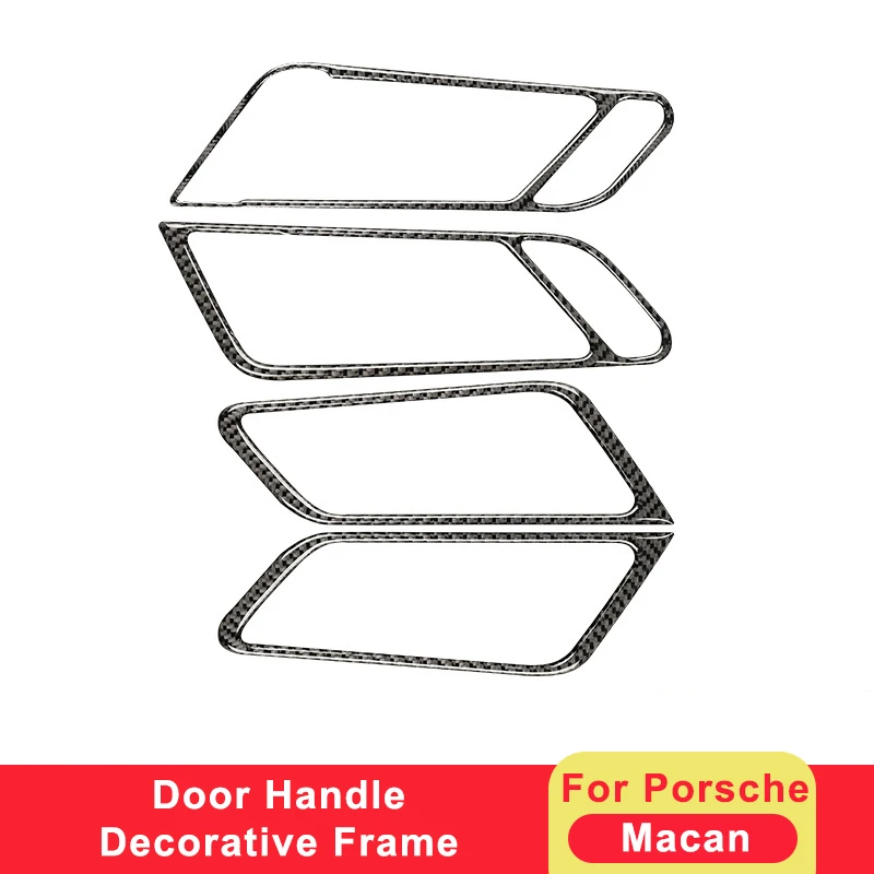 For Porsche Macan 2015-2018 Carbon Fiber Door Handle Decorative Frame Trim Cover Interior Modification Sticker Accessorie
For Porsche Macan 2015-2018 Carbon Fiber Door Handle Decorative Frame Trim Cover Interior Modification Sticker Accessorie