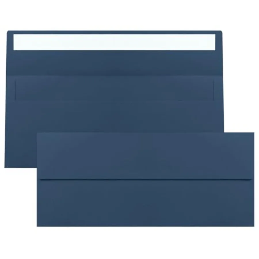 50 Pack #10 Business Envelopes, Standard Envelopes Self Seal, 4 1/8 x 9 1/2 Inch Letter Size Business Mailing Envelopes for Che
50 Pack #10 Business Envelopes, Standard Envelopes Self Seal, 4 1/8 x 9 1/2 Inch Letter Size Business Mailing Envelopes for Che