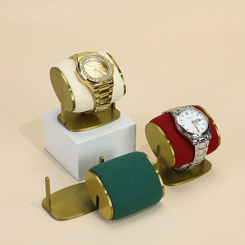 Microfiber metal high-end watch display seat wrist watch bracelet display props jewelry display stand
Microfiber metal high-end watch display seat wrist watch bracelet display props jewelry display stand