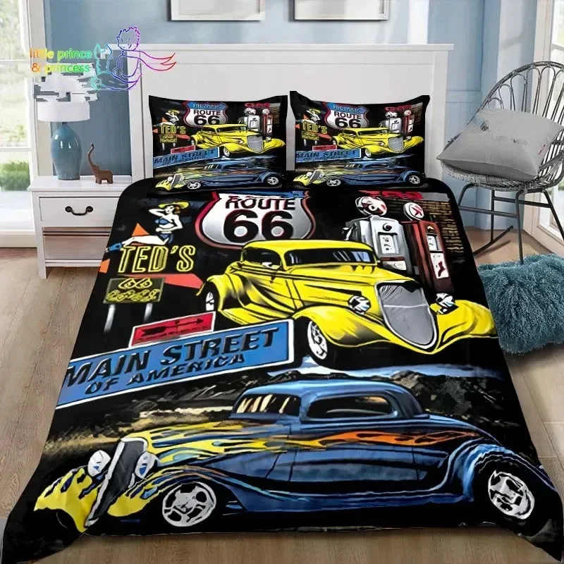 Historic American Route 66 Bedding Set Single Twin Full Queen King Size Bed Set Adult Kid Bedroom Bedding Gift
Historic American Route 66 Bedding Set Single Twin Full Queen King Size Bed Set Adult Kid Bedroom Bedding Gift