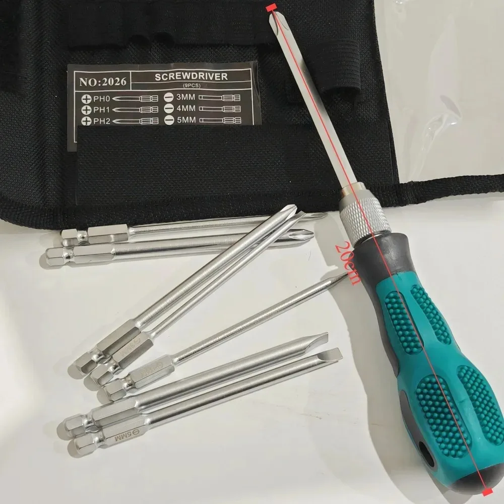 Набор отверток из 9 шт., многофункциональные ручные инструменты для электриков, деревообработка, специализированные долбежные Phillips Scr
Набор отверток из 9 шт., многофункциональные ручные инструменты для электриков, деревообработка, специализированные долбежные Phillips Scr