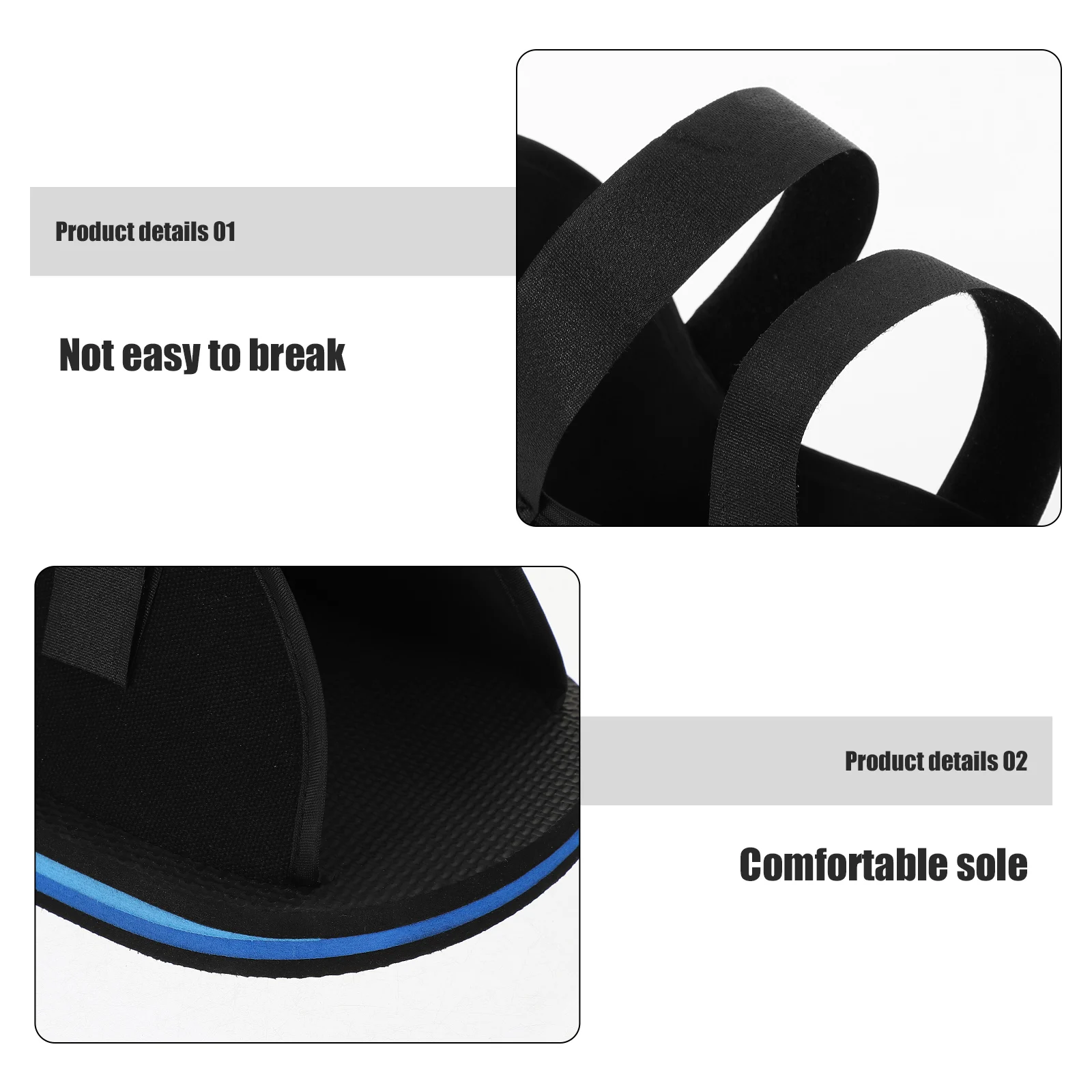 1pc Foot Protective Shoes Gypsum Shoes Walking Support For Broken Toe Stable Ankle Joints Strong Sticky Strap Comfortable Sole
1pc Foot Protective Shoes Gypsum Shoes Walking Support For Broken Toe Stable Ankle Joints Strong Sticky Strap Comfortable Sole