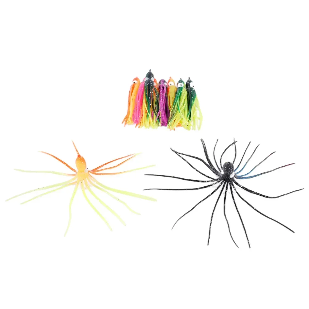10pcs Octopus Soft Bait 5cm 7cm 10cm 12cm Octopus Squid Luminous Luya Soft Bait Mixed Color Random Glow Eyes Fishing Lures Bait
10pcs Octopus Soft Bait 5cm 7cm 10cm 12cm Octopus Squid Luminous Luya Soft Bait Mixed Color Random Glow Eyes Fishing Lures Bait
