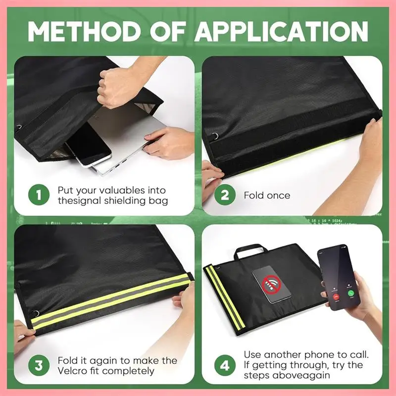 N91R-Дарадная сумка для телефонов, 3-паковка сумок Фарадея, устойчивая к ЭМП для ноутбуков, планшетов и автомобильных ключей, прочная защита для ключей Фарадея 
N91R-Дарадная сумка для телефонов, 3-паковка сумок Фарадея, устойчивая к ЭМП для ноутбуков, планшетов и автомобильных ключей, прочная защита для ключей Фарадея