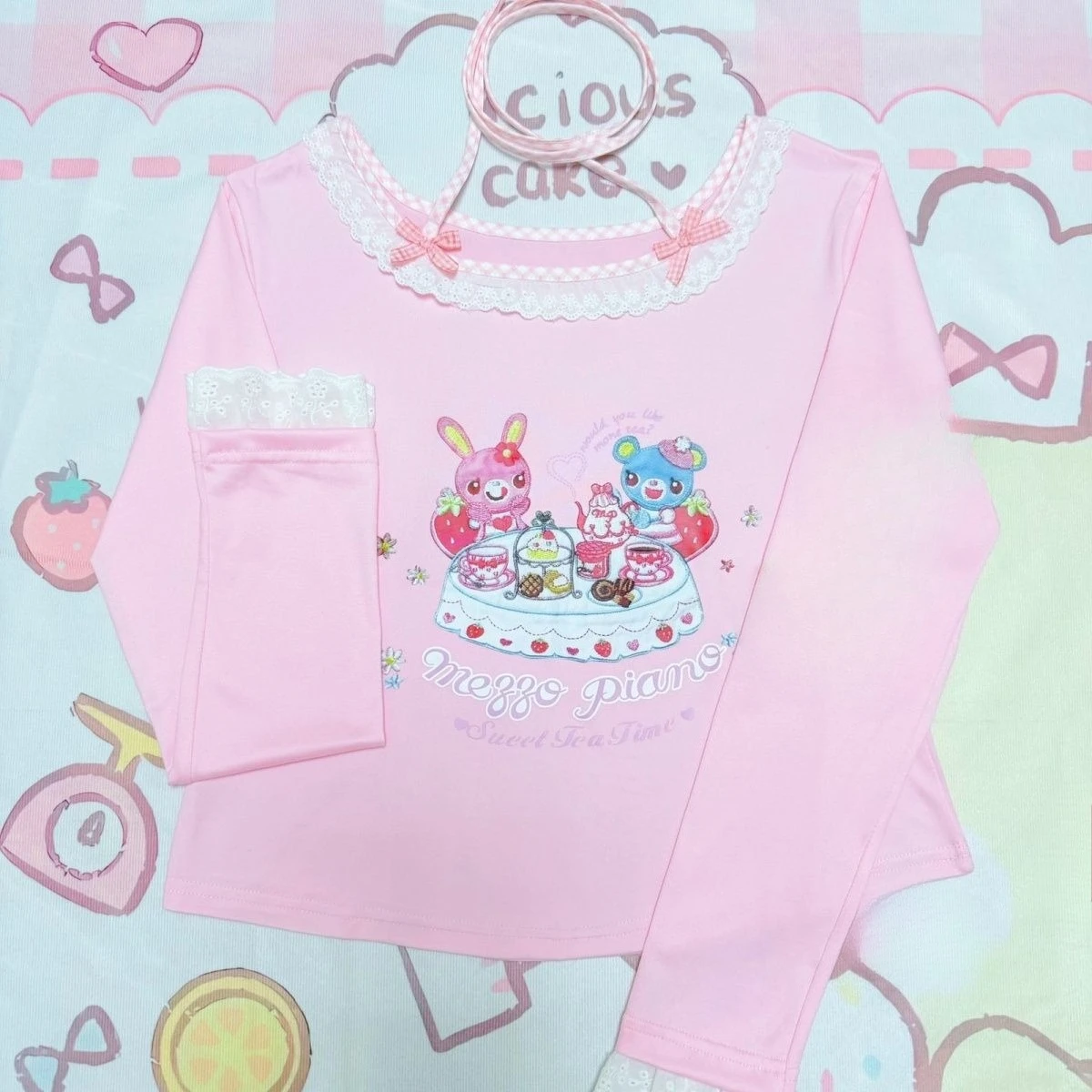 2026 New Japanese Y2k Kawaii T-shirts Women Long Sleeve Cartoon Patchwork Crop Tops Casual Cute Lolita Tees
2026 New Japanese Y2k Kawaii T-shirts Women Long Sleeve Cartoon Patchwork Crop Tops Casual Cute Lolita Tees