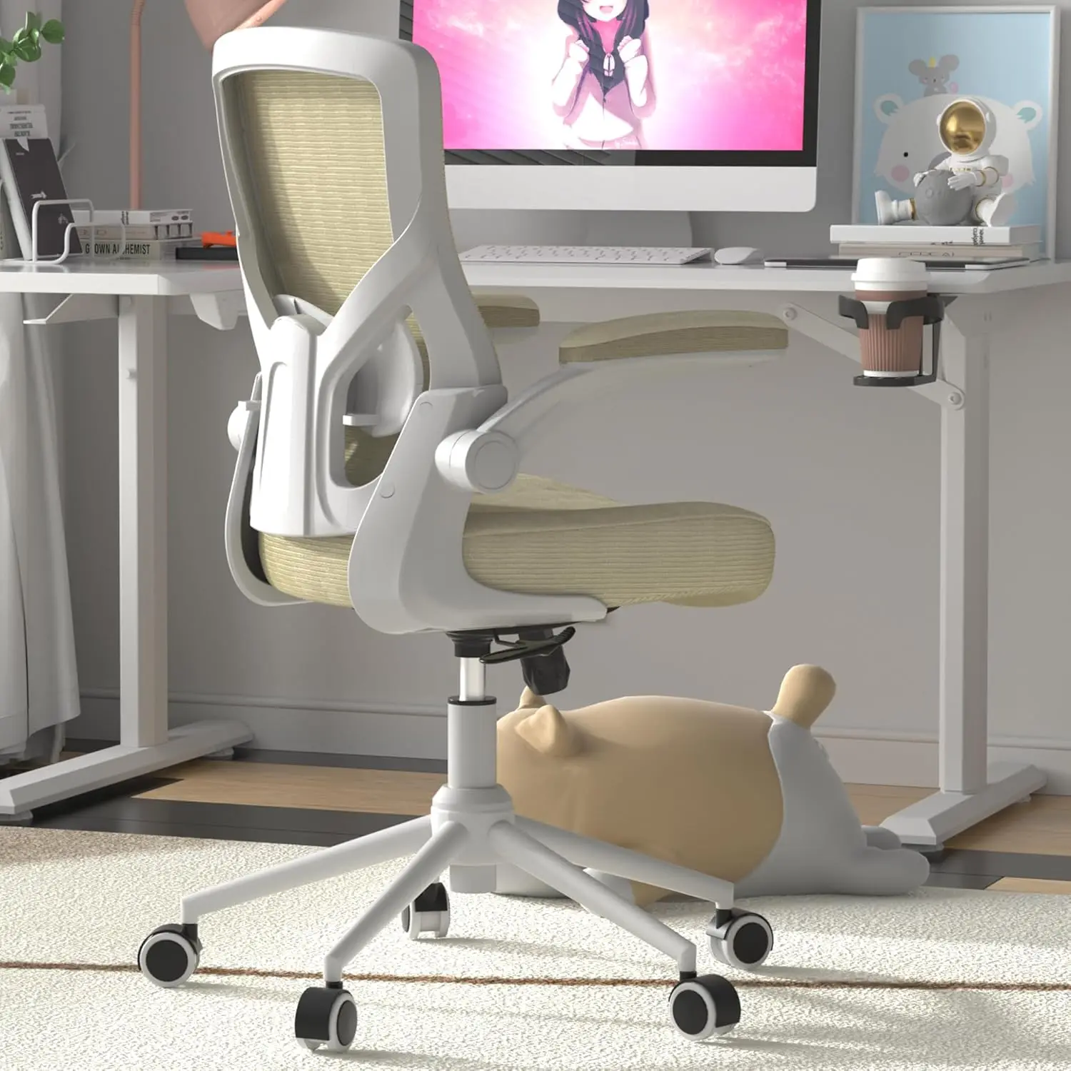 Office Chair, High Back Desk Chair Adjustable Height and Ergonomic Design Home Office Computer Chair Executive Lumbar Support
Office Chair, High Back Desk Chair Adjustable Height and Ergonomic Design Home Office Computer Chair Executive Lumbar Support