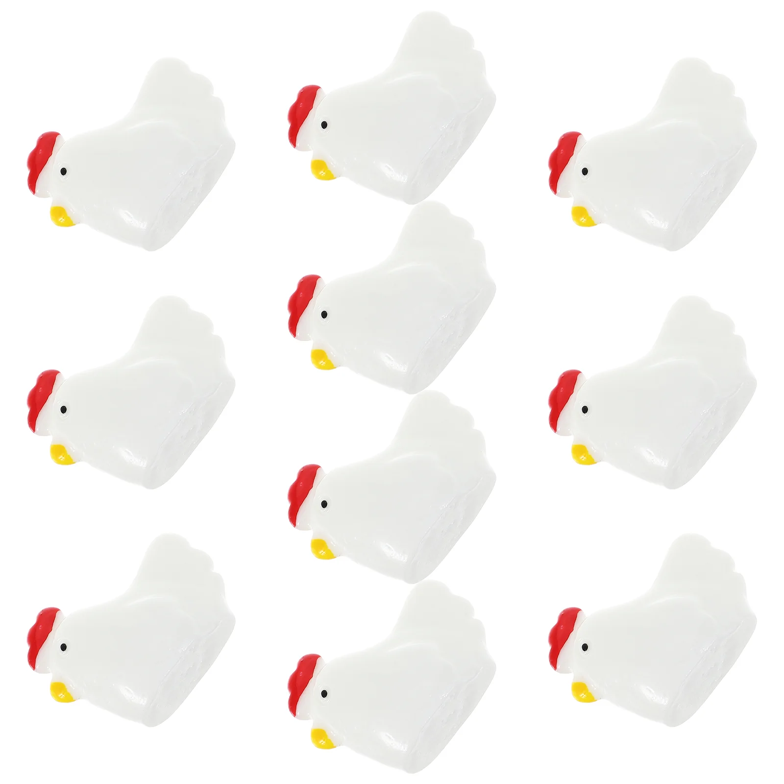 10 PCS Mini Resin Chick Chicken Figurines Cute Decor Miniature Garden nament Moss Landscape Craft Mini Animals Figures Home
10 PCS Mini Resin Chick Chicken Figurines Cute Decor Miniature Garden nament Moss Landscape Craft Mini Animals Figures Home