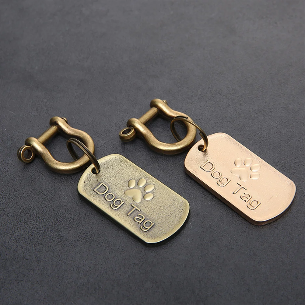 2Pcs Stainless Steel Pet Tags Dog Id Hanging Set with Letter Design Bronze Cute Stylish Pet Name Tag for Cats Dogs Small Animals
2Pcs Stainless Steel Pet Tags Dog Id Hanging Set with Letter Design Bronze Cute Stylish Pet Name Tag for Cats Dogs Small Animals