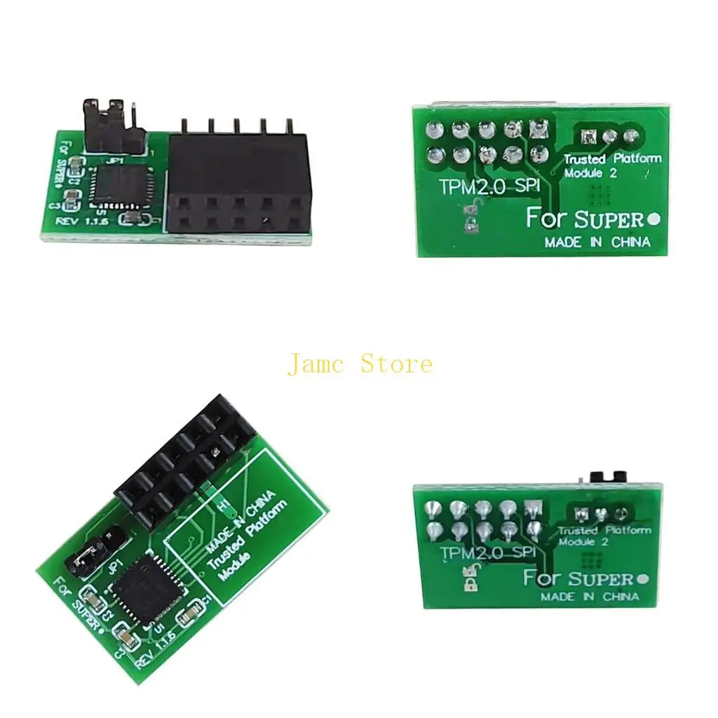 LX0B для Supermicro SPI 10PIN TPM2.0 Доверенный модуль платформы с контроллером 9670
LX0B для Supermicro SPI 10PIN TPM2.0 Доверенный модуль платформы с контроллером 9670