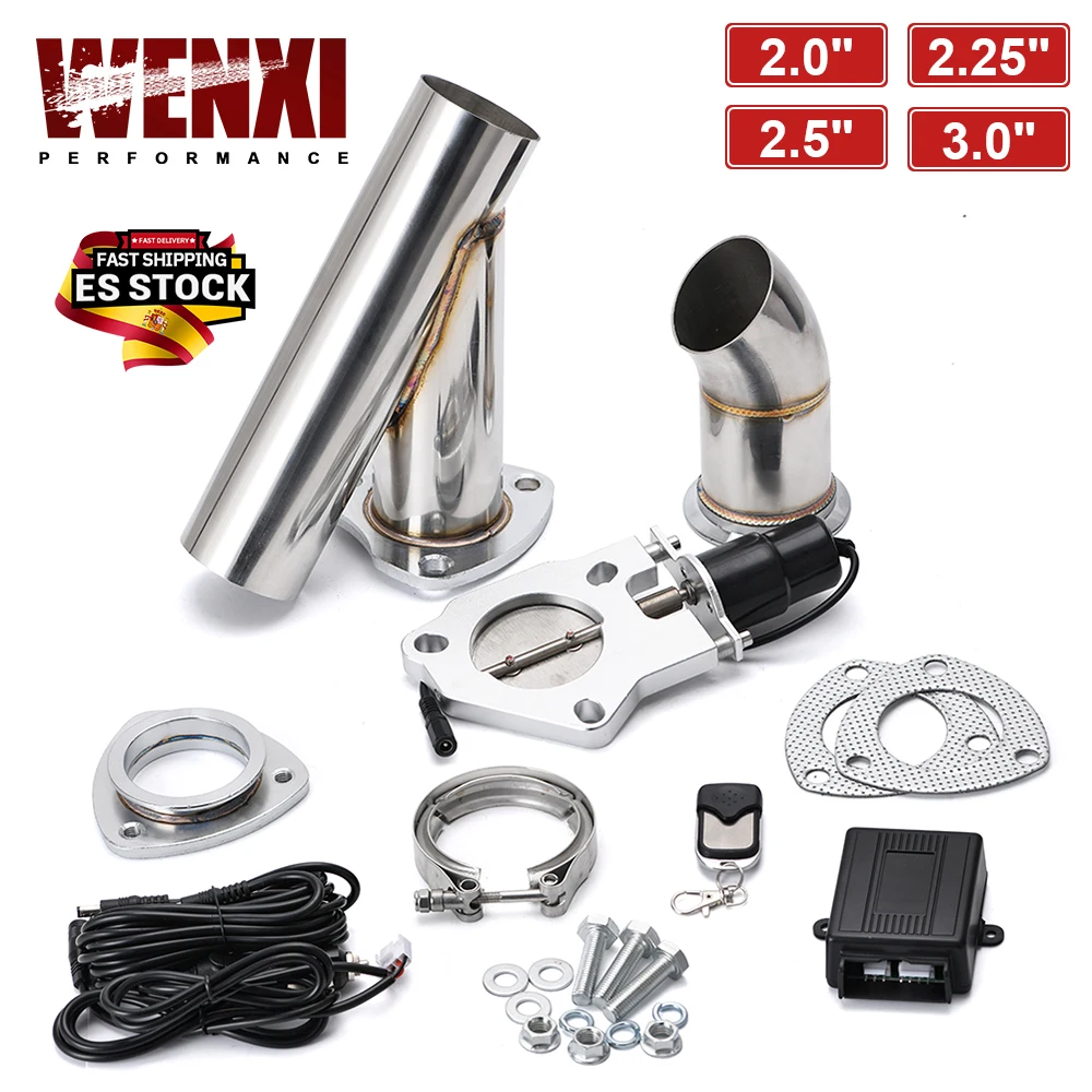 2.0" 2.25" 2.5" 3.0" Electric Stainless Exhaust Cutout Cut Out Dump Valve/switch with Remote control WX5295
2.0" 2.25" 2.5" 3.0" Electric Stainless Exhaust Cutout Cut Out Dump Valve/switch with Remote control WX5295