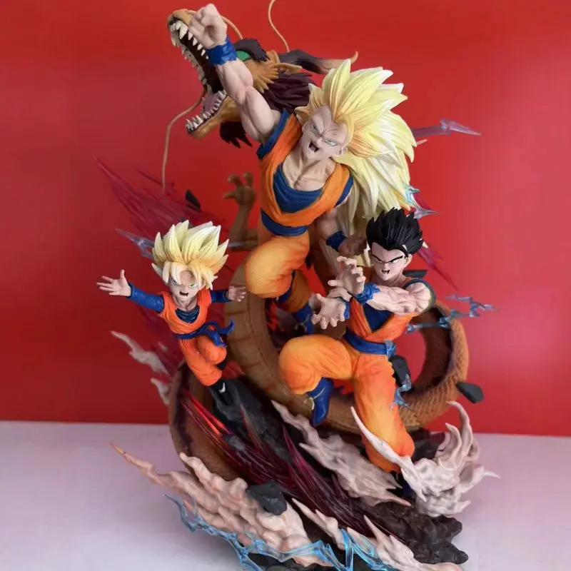Dragon Ball Series Super Saiyan Son Goku Son Goten Son Gohan Father Son Characters Cartoon Anime Peripheral Collection Models
Dragon Ball Series Super Saiyan Son Goku Son Goten Son Gohan Father Son Characters Cartoon Anime Peripheral Collection Models