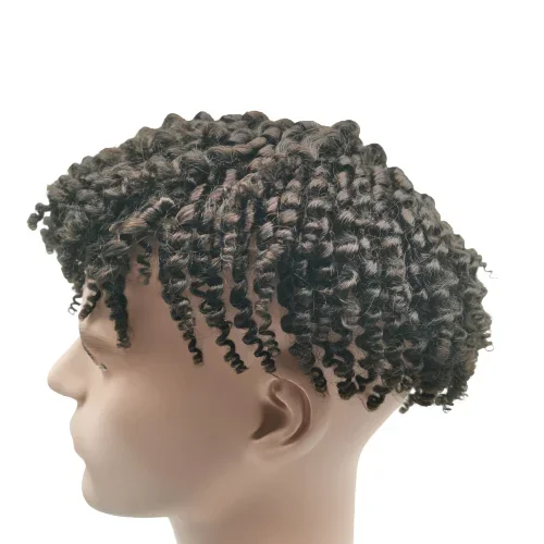NLW 8mm Afro Curl Men Toupee 10*8 Hair replacement system for Men Full Lace Hair pieces Hair prosthesis Hair units base
NLW 8mm Afro Curl Men Toupee 10*8 Hair replacement system for Men Full Lace Hair pieces Hair prosthesis Hair units base