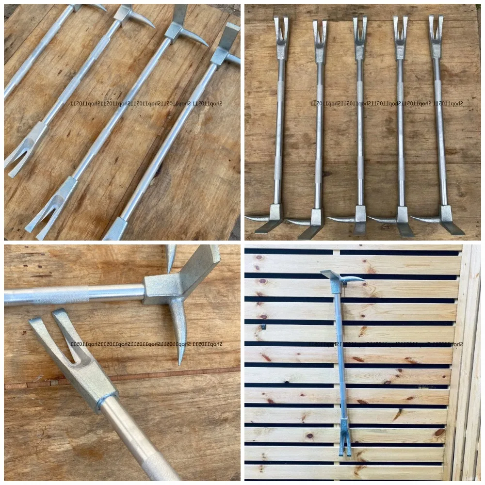 Fire break crowbar Carbon steel, not easy to break Multifunctional anti-skid break crowbar
Fire break crowbar Carbon steel, not easy to break Multifunctional anti-skid break crowbar