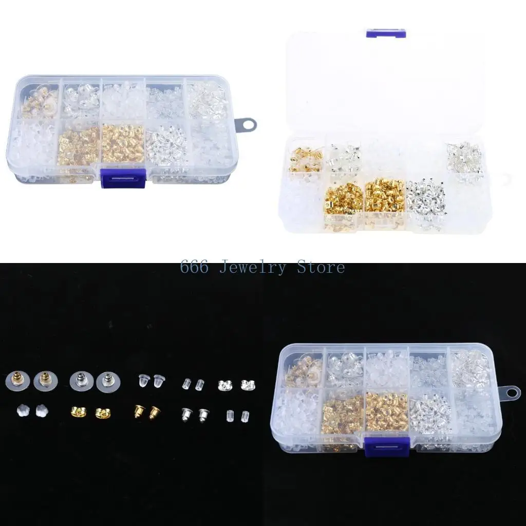 F2TD Earring Backs for Studs Rubber Earring Backs Clear Plastic Earring Backs Replacements Soft Silicone Earring Backs
F2TD Earring Backs for Studs Rubber Earring Backs Clear Plastic Earring Backs Replacements Soft Silicone Earring Backs