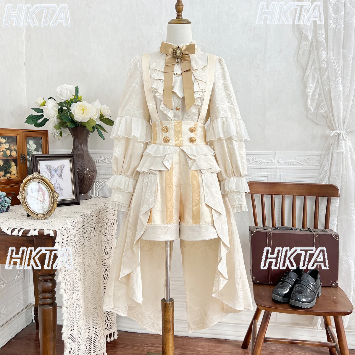 Original Lolita Skirt Set Women Man Spring Autumn New Fashion Long-sleeved Shirt Gothic Y2k Top High-waist Skirt 2 Piece Sets
Original Lolita Skirt Set Women Man Spring Autumn New Fashion Long-sleeved Shirt Gothic Y2k Top High-waist Skirt 2 Piece Sets