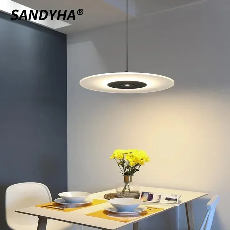 SANDSHA Modern Minimalist Creative Circular UFO Pendant LED Light Apply To Dining Room Living Room Bedroom Decoration Lighting
SANDSHA Modern Minimalist Creative Circular UFO Pendant LED Light Apply To Dining Room Living Room Bedroom Decoration Lighting