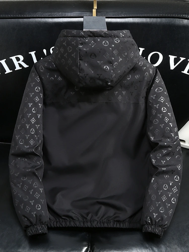 Trendy Thiened Winter Jaet Men's Hooded Patchwork Coat European Sle ANLV een Cargo Polyester Fiber Spandex Elastic Hem
Trendy Thiened Winter Jaet Men's Hooded Patchwork Coat European Sle ANLV een Cargo Polyester Fiber Spandex Elastic Hem