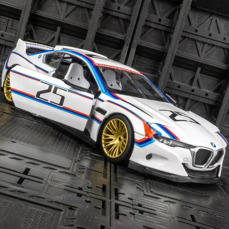 1:24 BMW 3.0 CSL Alloy Track Racing Car Model Diecast Metal Toy Sports Car Model Simulation Sound and Light Collection Kids Gift
1:24 BMW 3.0 CSL Alloy Track Racing Car Model Diecast Metal Toy Sports Car Model Simulation Sound and Light Collection Kids Gift
