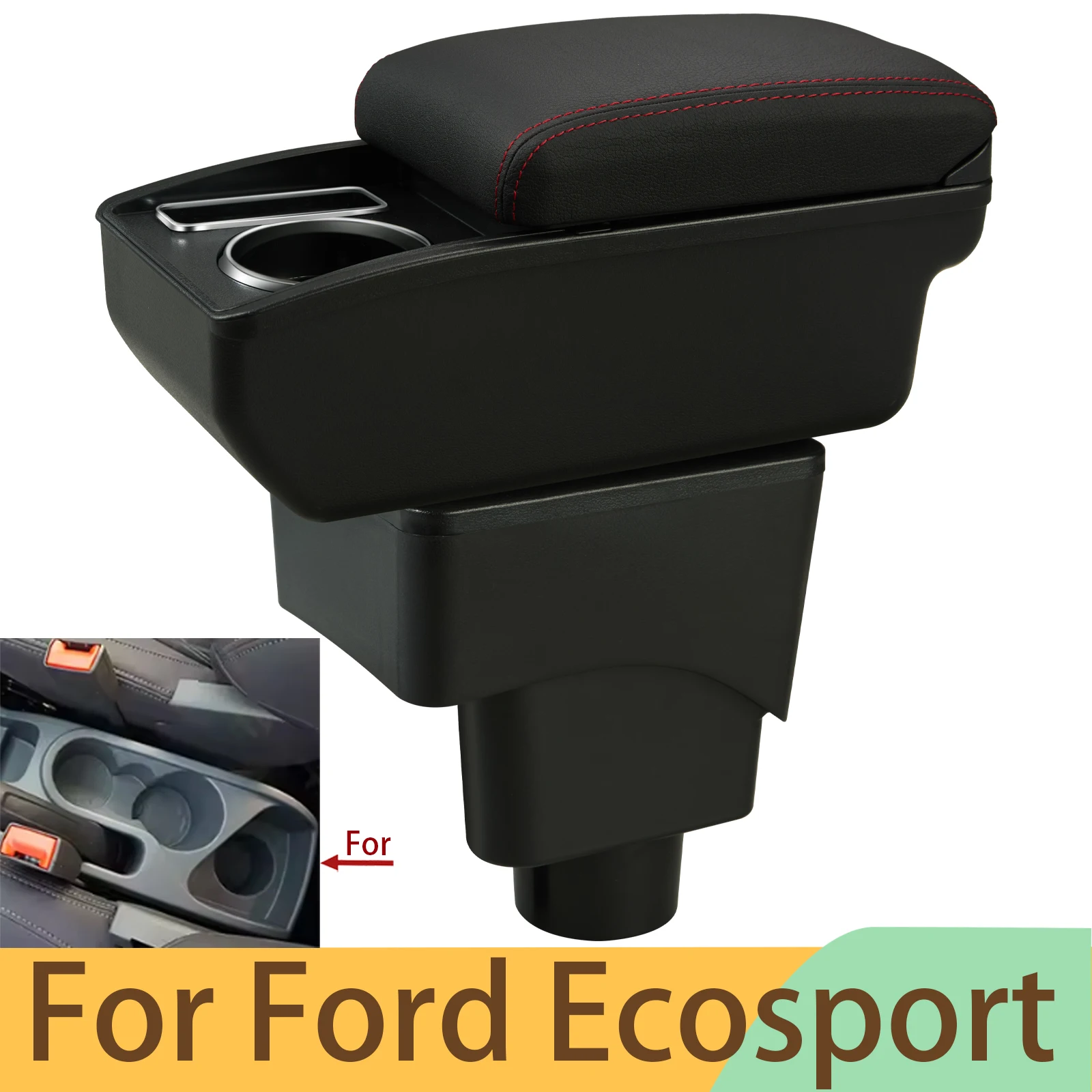 Подлокотник для Ford EcoSport 2013-2017, ящик для хранения, аксессуары для автомобиля, детали для тюнинга салона
Подлокотник для Ford EcoSport 2013-2017, ящик для хранения, аксессуары для автомобиля, детали для тюнинга салона